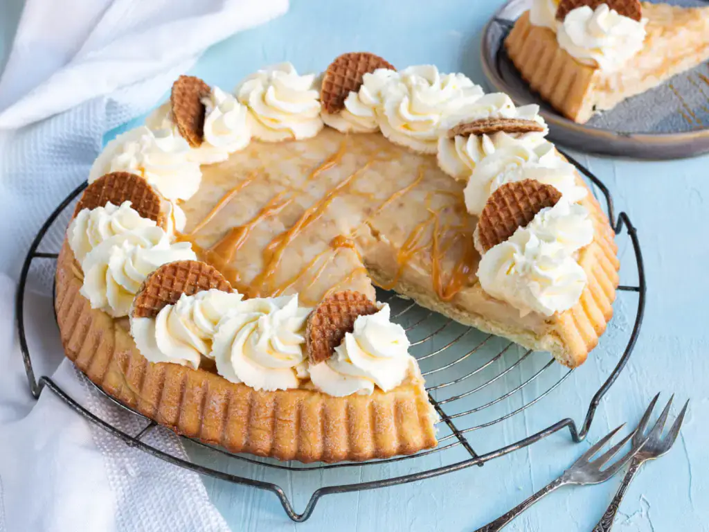 Stroopwafel pie.